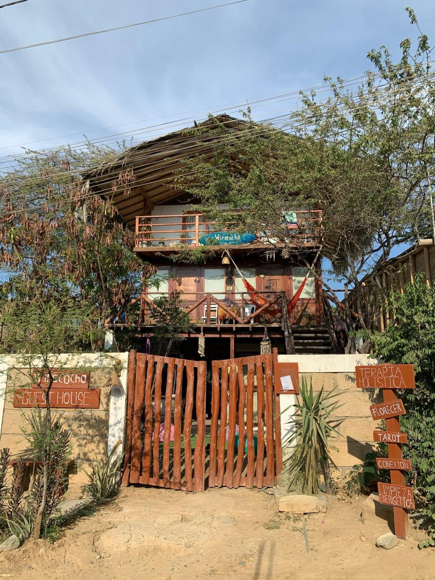 Wiracocha Hostal Mancora Εξωτερικό φωτογραφία